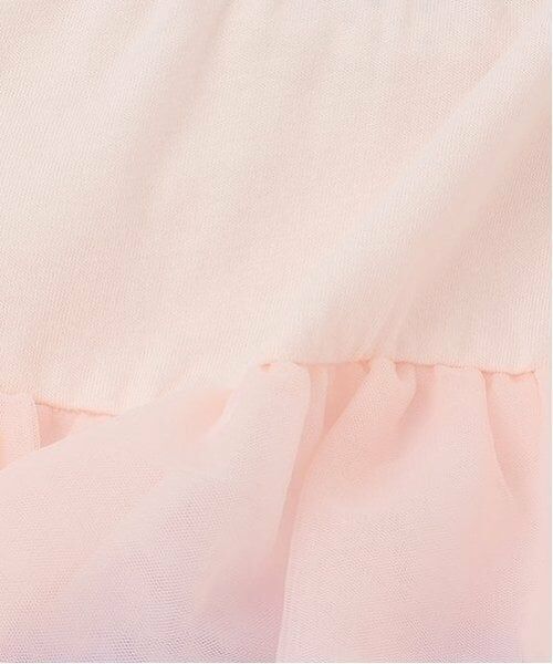 baby Cheer / ベイビーチアー ミニ丈・ひざ丈ワンピース | アイス衿チュールワンピース | 詳細7