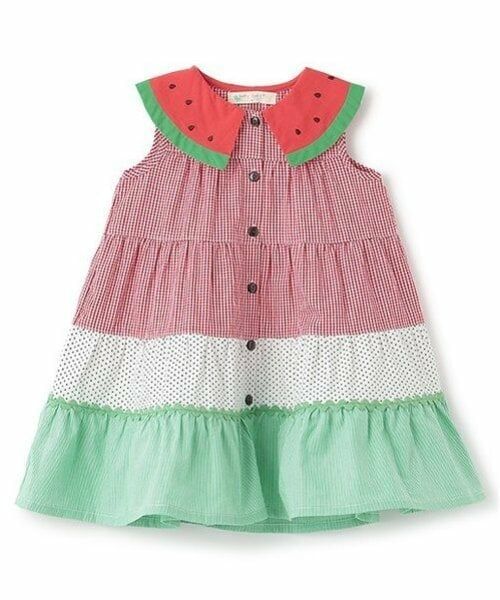 baby Cheer / ベイビーチアー ミニ丈・ひざ丈ワンピース | スイカワンピース | 詳細1