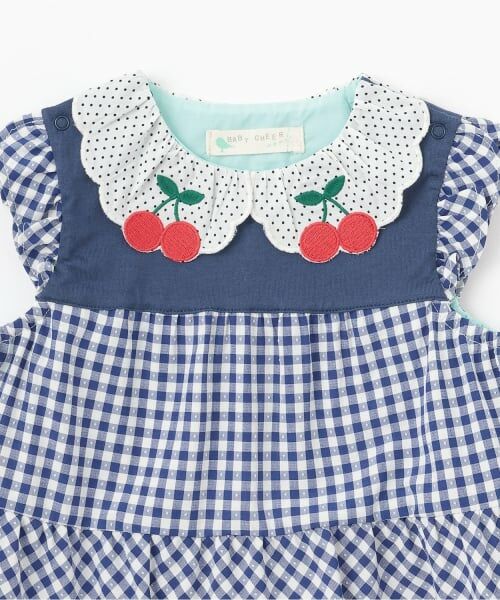 baby Cheer / ベイビーチアー ミニ丈・ひざ丈ワンピース | さくらんぼチェックワンピース | 詳細2