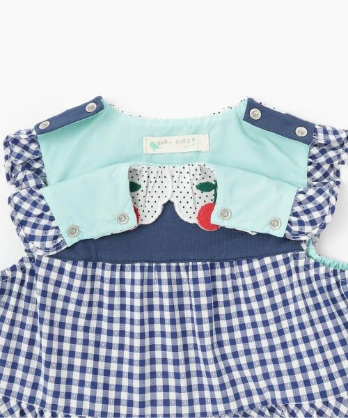 baby Cheer / ベイビーチアー ミニ丈・ひざ丈ワンピース | さくらんぼチェックワンピース | 詳細3