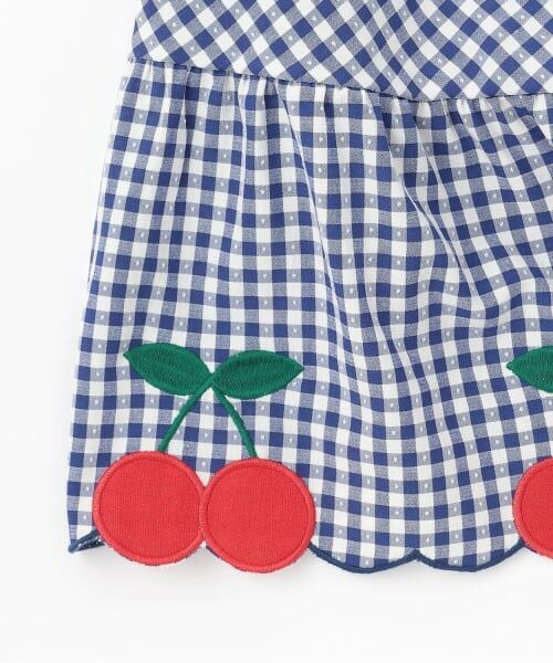 baby Cheer / ベイビーチアー ミニ丈・ひざ丈ワンピース | さくらんぼチェックワンピース | 詳細5