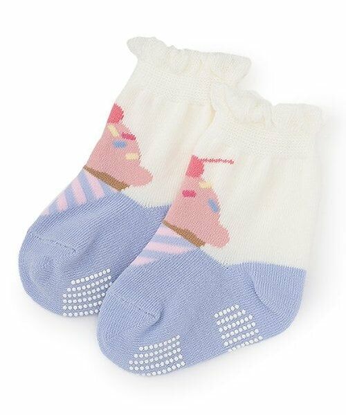 baby Cheer / ベイビーチアー ソックス | アイスクリームソックス【日本製】（オフ ホワイト）