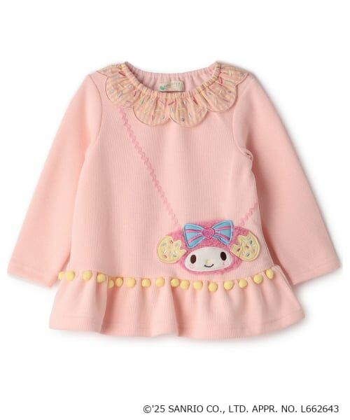 baby Cheer / ベイビーチアー その他トップス | 【マイメロディ/クロミ】ポシェットチュニック(ピンク)