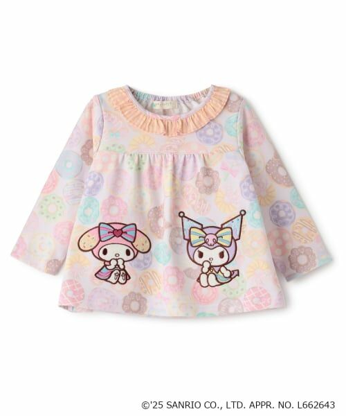 baby Cheer / ベイビーチアー スウェット | 【マイメロディ/クロミ】ドーナツトレーナー（ピンク）