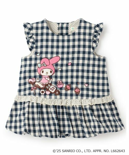 baby Cheer / ベイビーチアー その他トップス | 【マイメロディ】バルーンチュニック（紺）