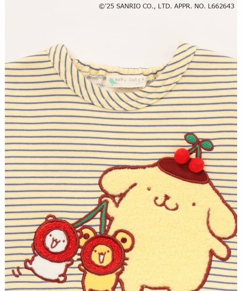 baby Cheer / ベイビーチアー スウェット | 【ポムポムプリン】トレーナー | 詳細2