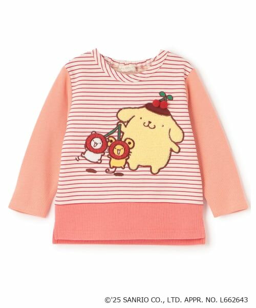 baby Cheer / ベイビーチアー スウェット | 【ポムポムプリン】トレーナー（赤）