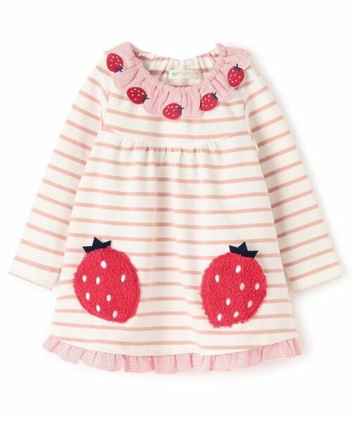 baby Cheer / ベイビーチアー その他トップス | イチゴポケットチュニック | 詳細1