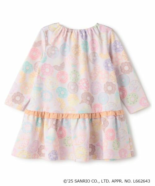 baby Cheer / ベイビーチアー ミニ丈・ひざ丈ワンピース | 【マイメロディ/クロミ】ドーナツワンピース | 詳細1