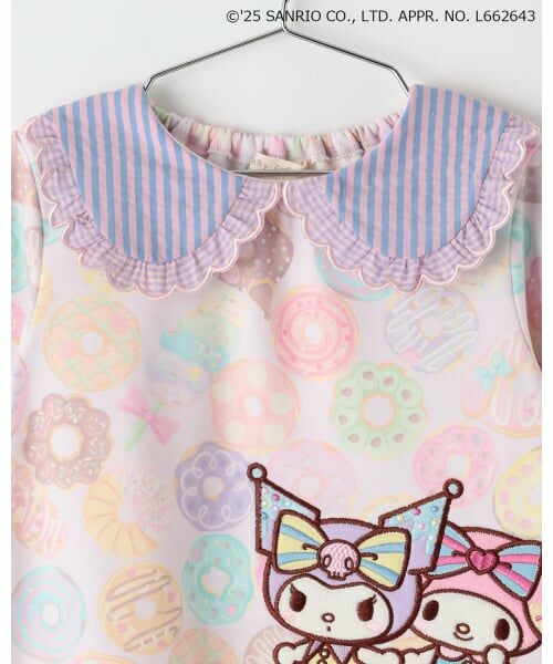 baby Cheer / ベイビーチアー ミニ丈・ひざ丈ワンピース | 【マイメロディ/クロミ】ドーナツワンピース | 詳細2