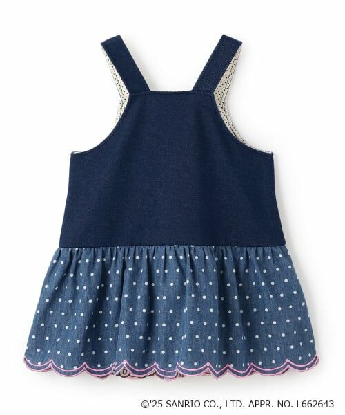 baby Cheer / ベイビーチアー ミニ丈・ひざ丈ワンピース | 【マイメロディ】ジャンパースカート | 詳細1