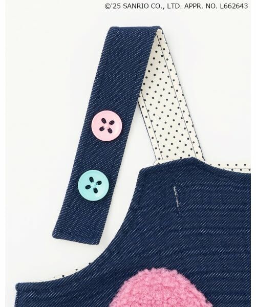 baby Cheer / ベイビーチアー ミニ丈・ひざ丈ワンピース | 【マイメロディ】ジャンパースカート | 詳細4