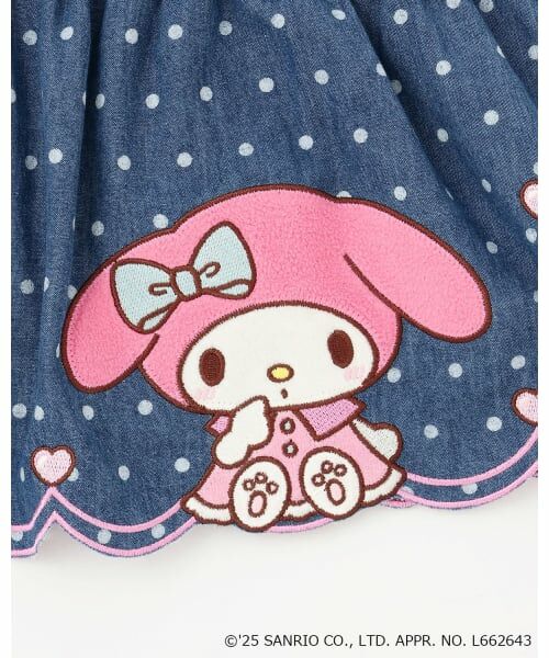 baby Cheer / ベイビーチアー ミニ丈・ひざ丈ワンピース | 【マイメロディ】ジャンパースカート | 詳細7