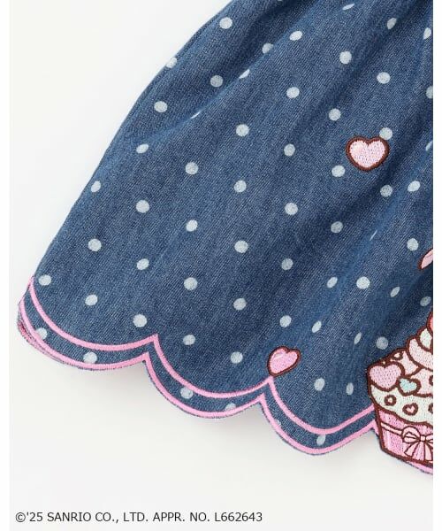 baby Cheer / ベイビーチアー ミニ丈・ひざ丈ワンピース | 【マイメロディ】ジャンパースカート | 詳細8