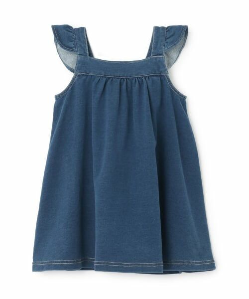 baby Cheer / ベイビーチアー ミニ丈・ひざ丈ワンピース | イチゴポケットジャンパースカート | 詳細2