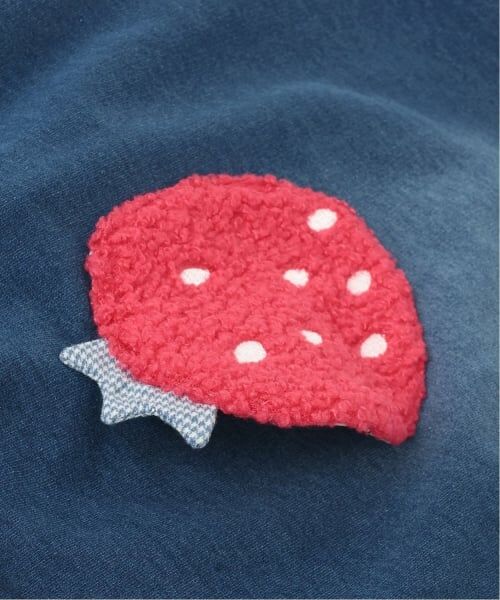 baby Cheer / ベイビーチアー ミニ丈・ひざ丈ワンピース | イチゴポケットジャンパースカート | 詳細5