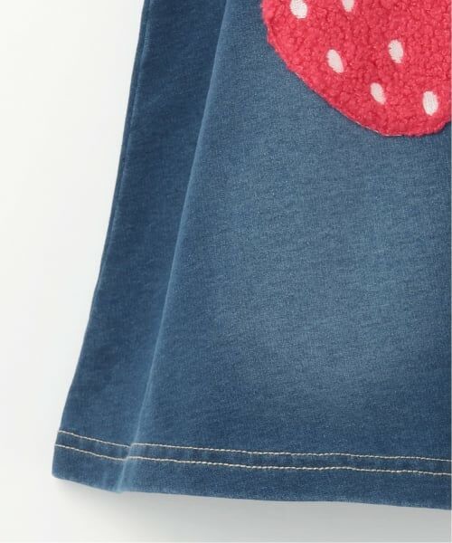 baby Cheer / ベイビーチアー ミニ丈・ひざ丈ワンピース | イチゴポケットジャンパースカート | 詳細6