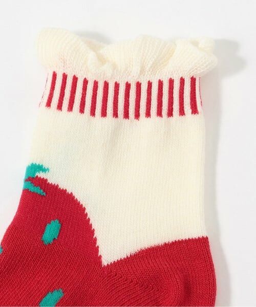 baby Cheer / ベイビーチアー ソックス | イチゴソックス【日本製】 | 詳細1