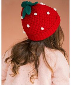 baby Cheer / ベイビーチアー ニットキャップ | イチゴ帽子