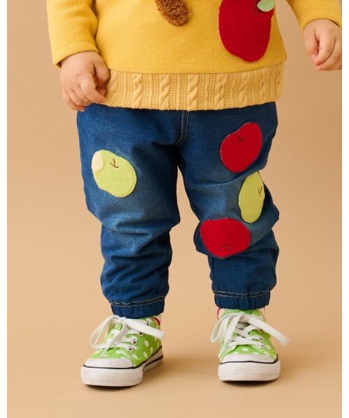 baby Cheer / ベイビーチアー その他パンツ | りんごパンツ（紺）