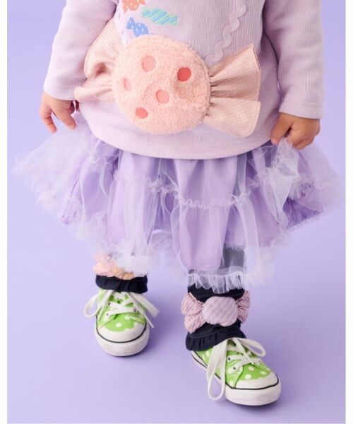 baby Cheer / ベイビーチアー ミニ・ひざ丈スカート | リバーシブルチュチュ（ラベンダー）