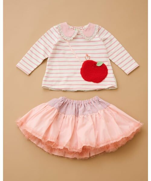 baby Cheer / ベイビーチアー スウェット | りんごポシェットトレーナー | 詳細15