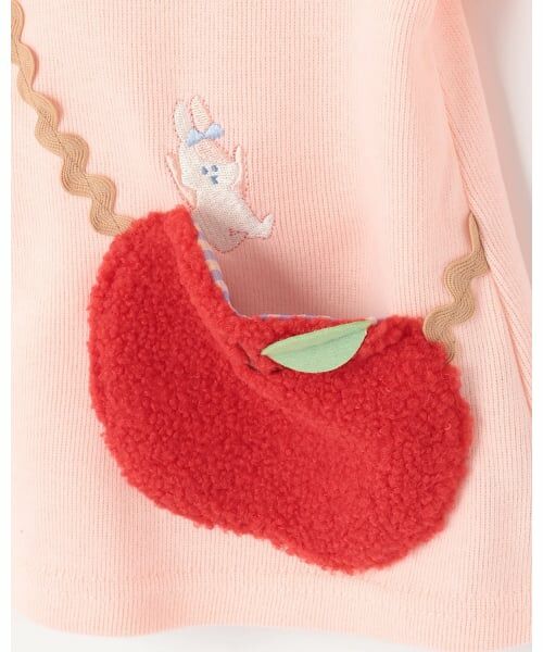 baby Cheer / ベイビーチアー スウェット | りんごポシェットトレーナー | 詳細3