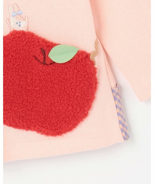 baby Cheer / ベイビーチアー スウェット | りんごポシェットトレーナー | 詳細4