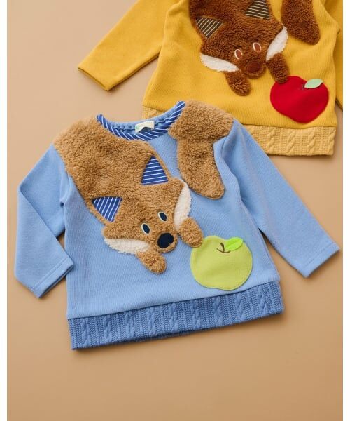 baby Cheer / ベイビーチアー スウェット | キツネトレーナー（ブルー）