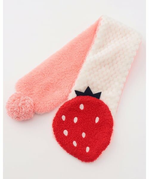 baby Cheer / ベイビーチアー マフラー・ショール・スヌード・ストール | イチゴマフラー | 詳細3