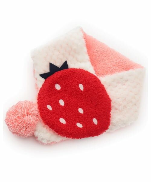 baby Cheer / ベイビーチアー マフラー・ショール・スヌード・ストール | イチゴマフラー | 詳細4