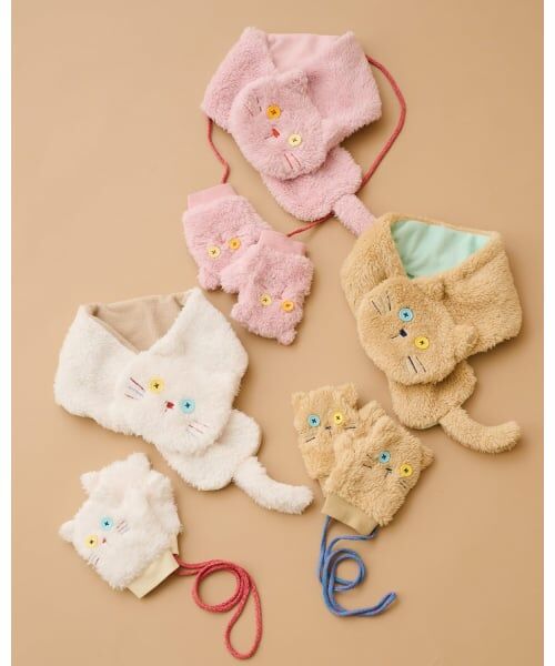 baby Cheer / ベイビーチアー 手袋 | ねこミトン | 詳細10