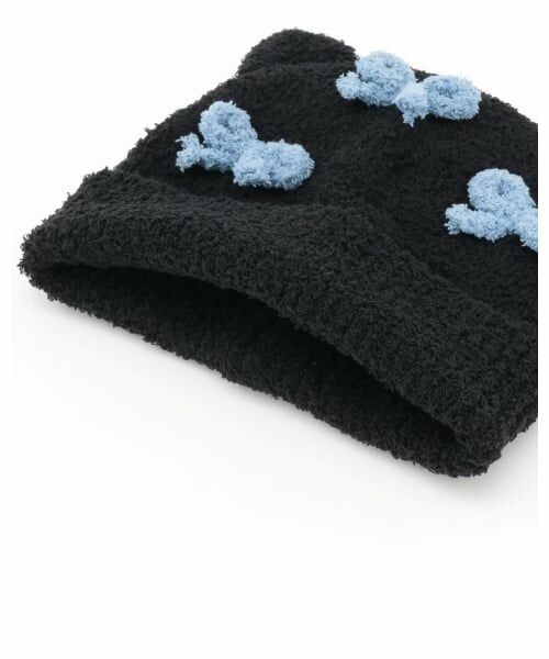 baby Cheer / ベイビーチアー ニットキャップ | ネコ耳リボン帽子 | 詳細4