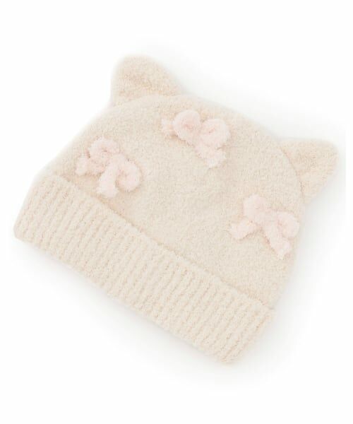 baby Cheer / ベイビーチアー ニットキャップ | ネコ耳リボン帽子 | 詳細6