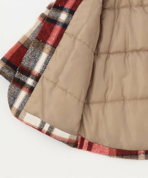 baby Cheer / ベイビーチアー その他アウター | ネコ衿チェックコート | 詳細5
