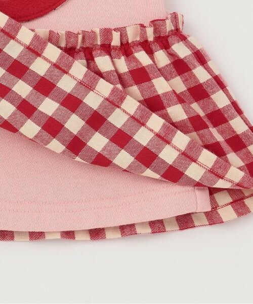 baby Cheer / ベイビーチアー ミニ丈・ひざ丈ワンピース | イチゴジャンパースカート | 詳細7