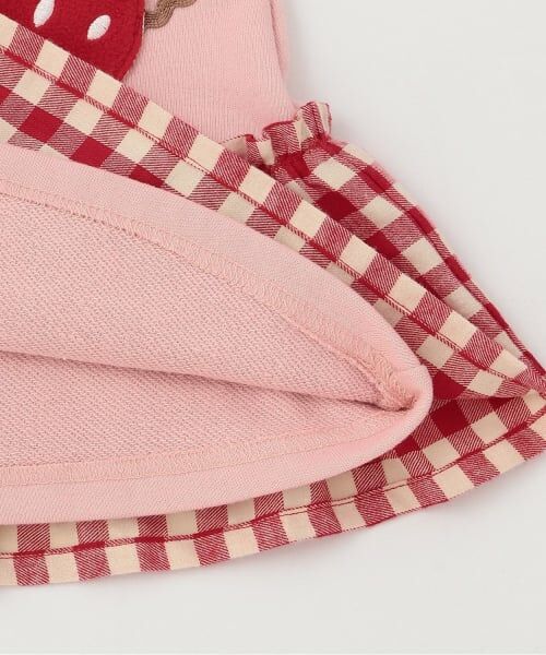 baby Cheer / ベイビーチアー ミニ丈・ひざ丈ワンピース | イチゴジャンパースカート | 詳細8