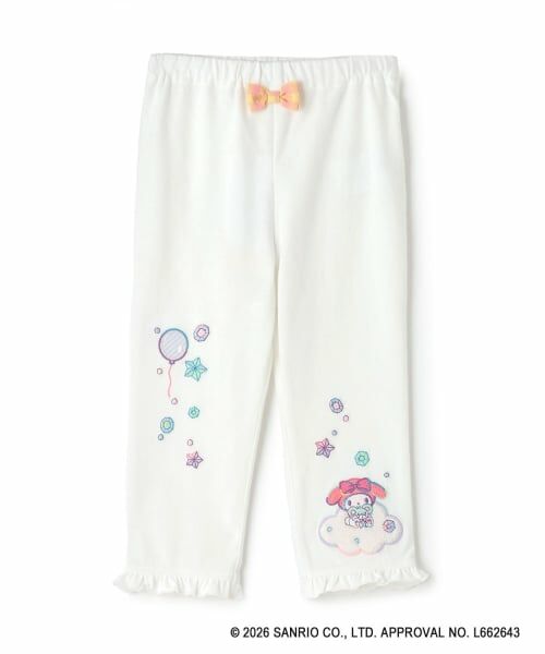 baby Cheer / ベイビーチアー レギンス・スパッツ | 【マイメロディ/クロミ/シナモロール】レギンス(オフ ホワイト)