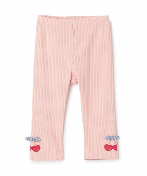 baby Cheer / ベイビーチアー レギンス・スパッツ | さくらんぼレギンス（ピンク）
