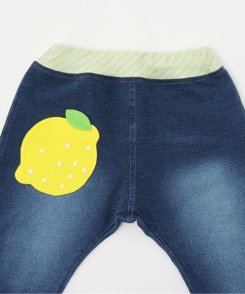 baby Cheer / ベイビーチアー その他パンツ | シトラスニットデニムパンツ | 詳細2