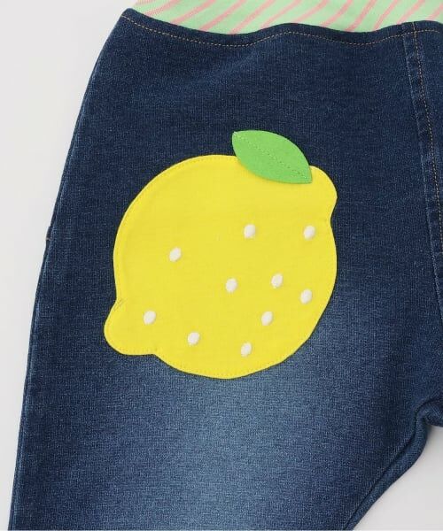 baby Cheer / ベイビーチアー その他パンツ | シトラスニットデニムパンツ | 詳細3