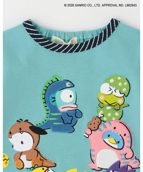 baby Cheer / ベイビーチアー Tシャツ | 【はぴだんぶい】恐竜Tシャツ | 詳細2