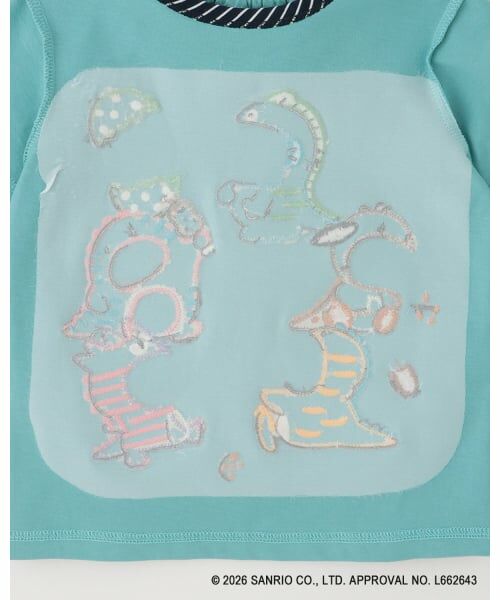 baby Cheer / ベイビーチアー Tシャツ | 【はぴだんぶい】恐竜Tシャツ | 詳細3