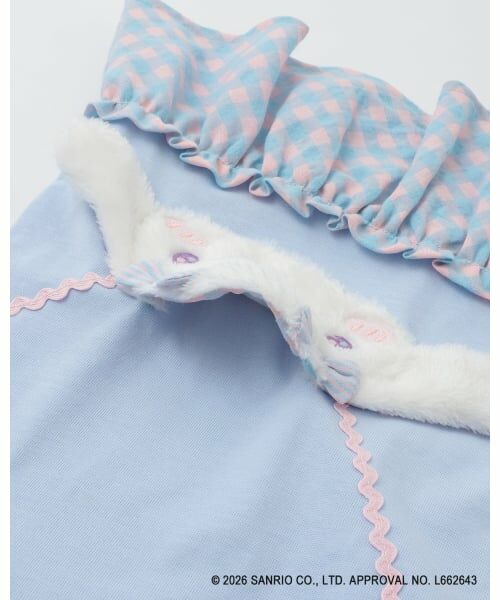 baby Cheer / ベイビーチアー Tシャツ | 【マイメロディ/シナモロール/クロミ】ポシェット長袖Tシャツ | 詳細7