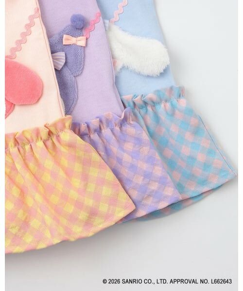 baby Cheer / ベイビーチアー Tシャツ | 【マイメロディ/シナモロール/クロミ】ポシェット長袖Tシャツ | 詳細8