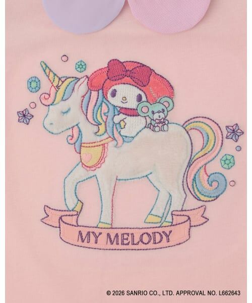 baby Cheer / ベイビーチアー Tシャツ | 【マイメロディ/シナモロール/クロミ】ユニコーンTシャツ | 詳細16