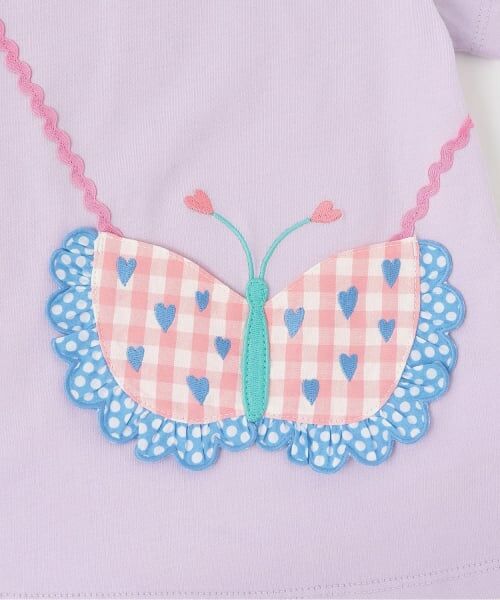 baby Cheer / ベイビーチアー Tシャツ | ちょうちょポシェットTシャツ | 詳細5