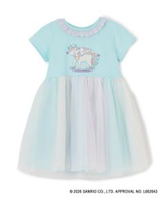 baby Cheer / ベイビーチアー ミニ丈・ひざ丈ワンピース | 【マイメロディ/シナモロール/クロミ】ユニコーンワンピース
