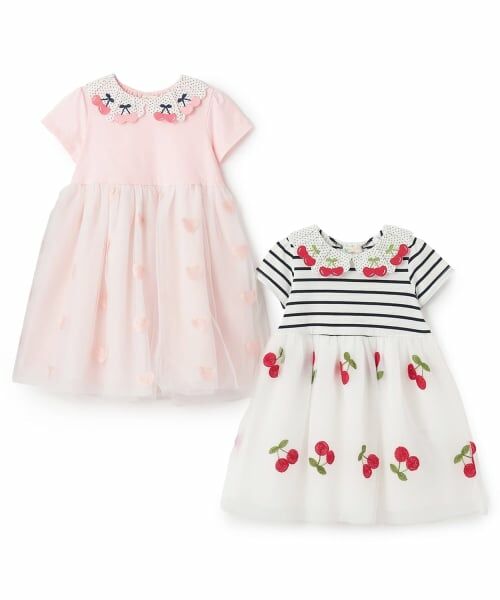 baby Cheer / ベイビーチアー ミニ丈・ひざ丈ワンピース | さくらんぼワンピース | 詳細8
