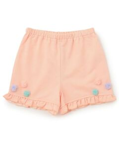 baby Cheer / ベイビーチアー ショート・ハーフ・半端丈パンツ | チュールポンポンショートパンツ